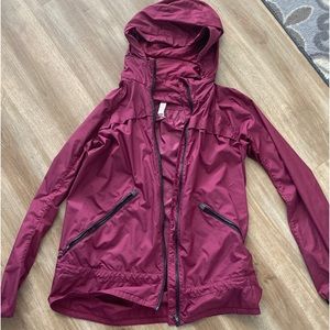 Magenta lululemon windbreaker